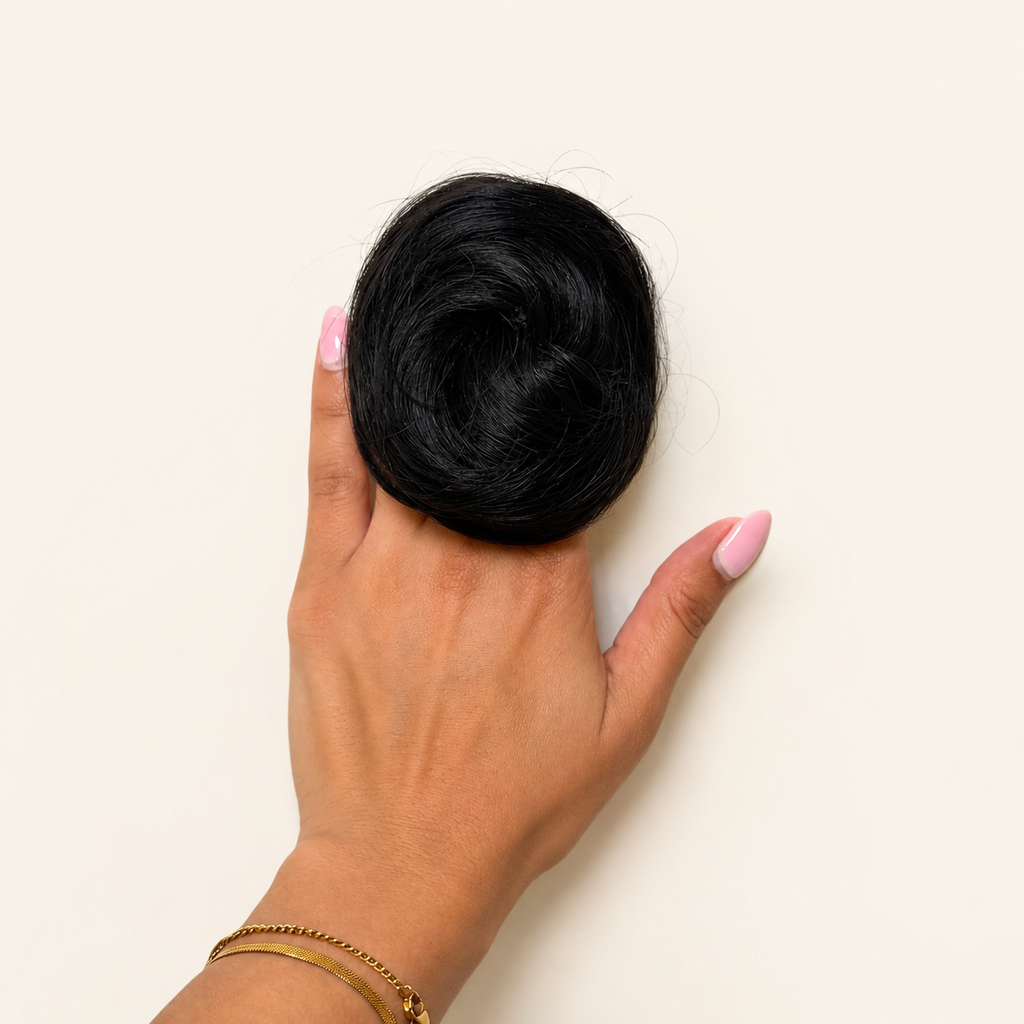 CLOUD BUN || Easy Hairstyle || Made of 100% Human Hair