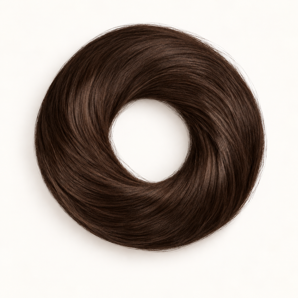 Donut Human Hair Scrunchie
