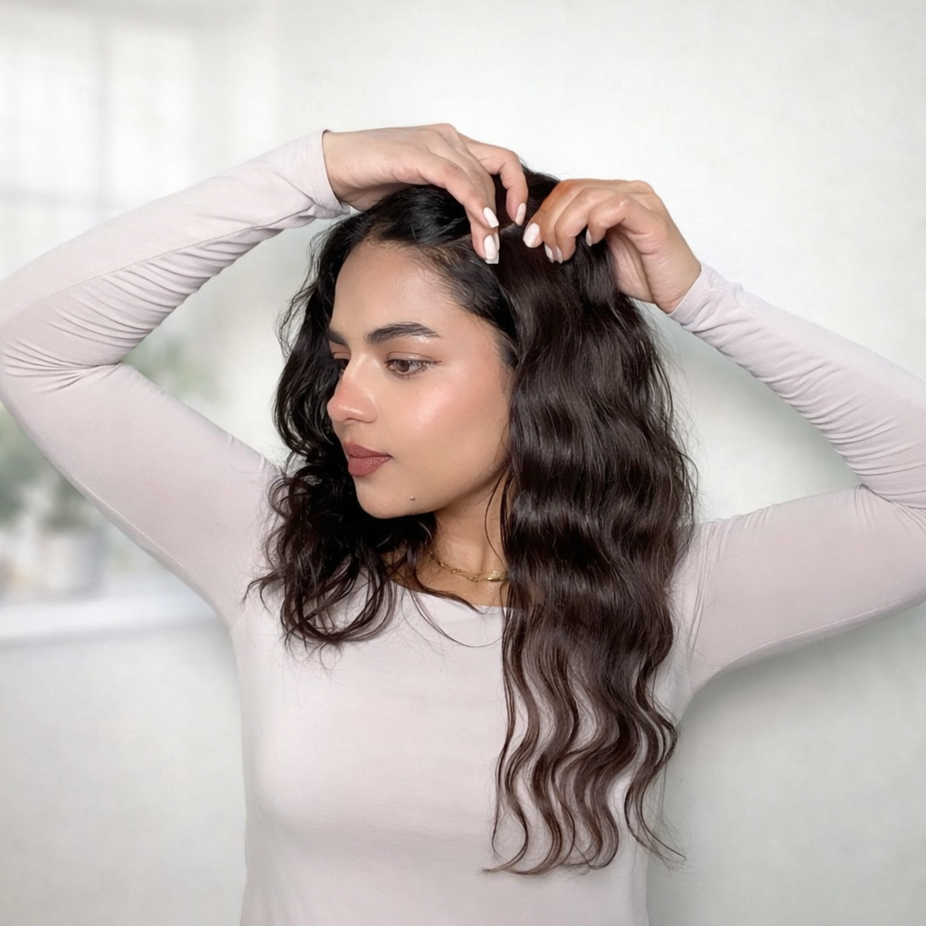Temple Patches - 100% Human Hair Extentions - Instant coverage for Temple Area.