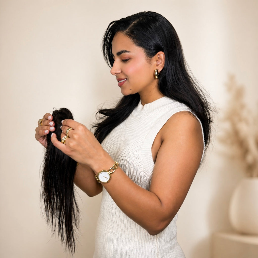 Hair topper for Hair Thinning || 3"x4" Lace Base || Instant Coverage, Volume andInstant Confidence