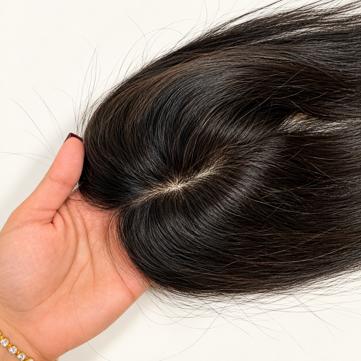 3”x5” Silk Hair topper - Volume + Coverage