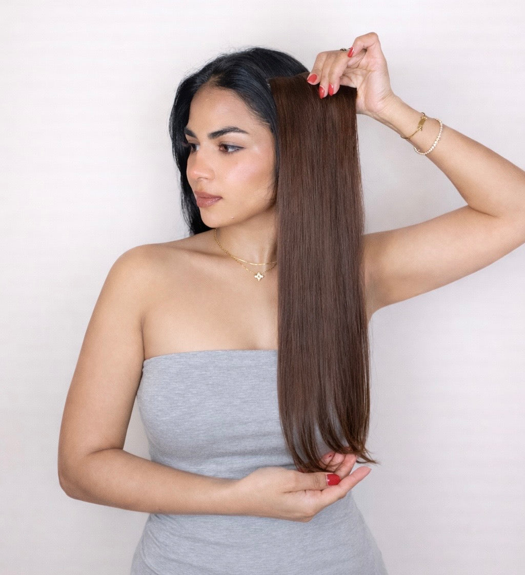 3pcs Volumizer Clipin Extensions | 100% Human hair Extensions|