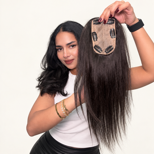 3”x5” Silk Hair topper - Volume + Coverage