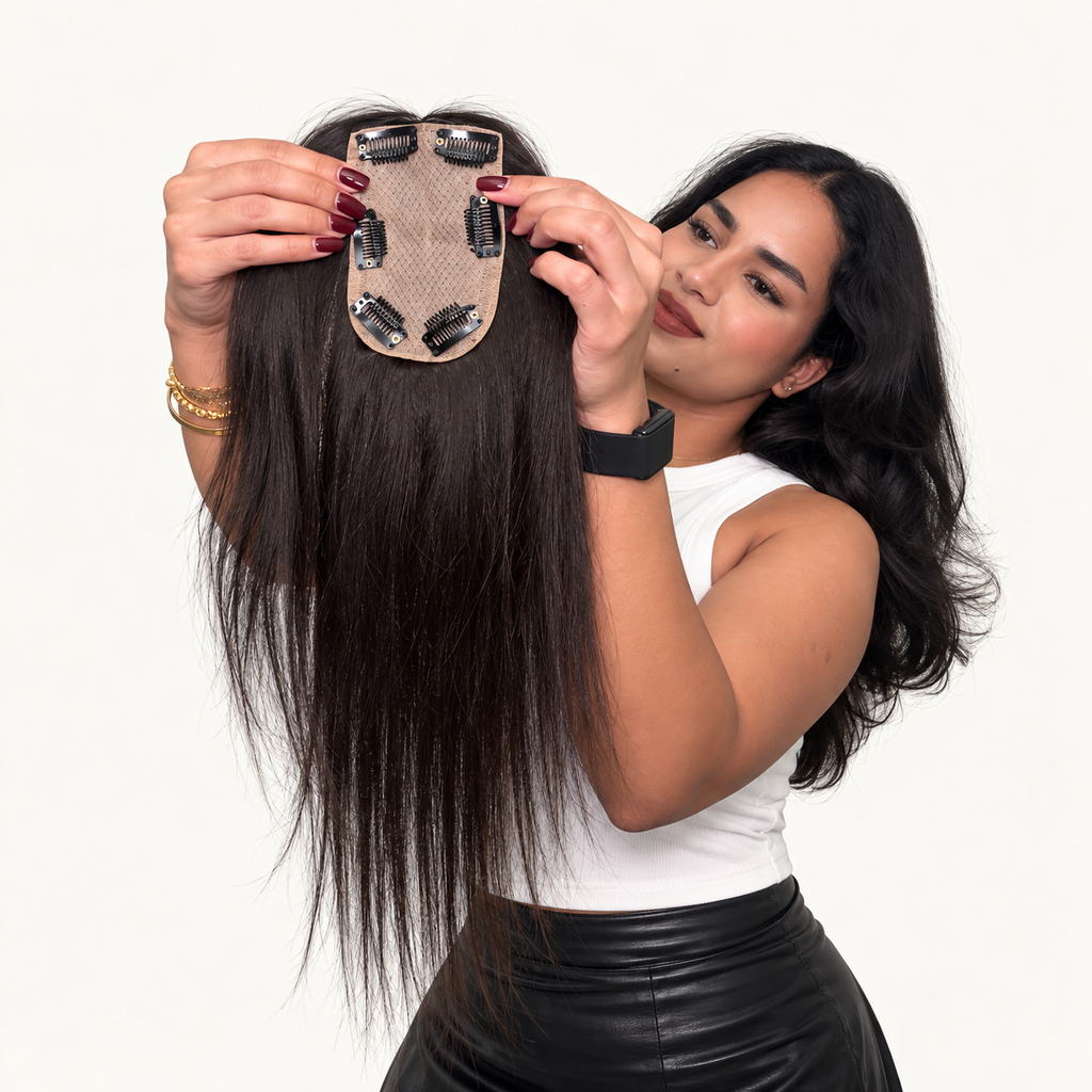 3”x5” Silk Hair topper - Volume + Coverage