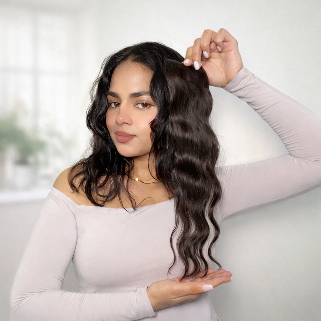 Temple Patches - 100% Human Hair Extentions - Instant coverage for Temple Area.