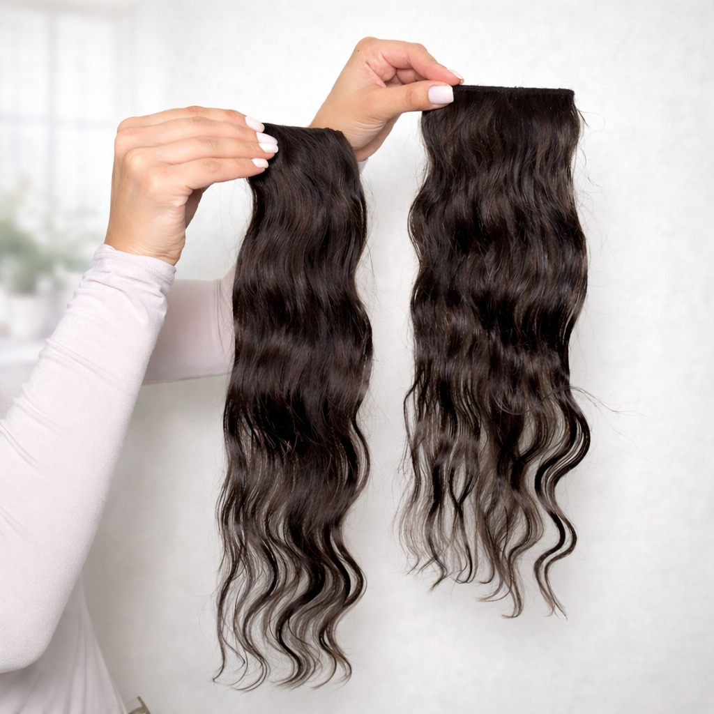 Temple Patches - 100% Human Hair Extentions - Instant coverage for Temple Area.