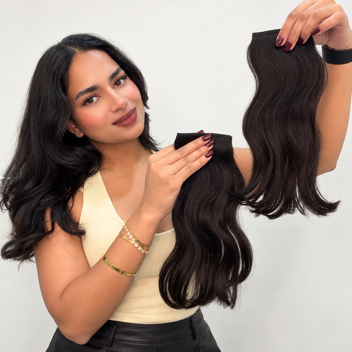 Temple Patches - 100% Human Hair Extentions - Instant coverage for Temple Area.